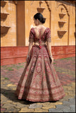 Raspberry Rhapsody  Lehenga set