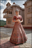 Pink Passion Petal  Lehenga set