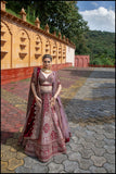 Ruby Ember  Lehenga set