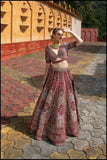 Ruby Ember  Lehenga set