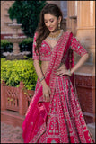 Pink Rose Regal  Lehenga set