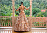 Saffron Silk  Lehenga set