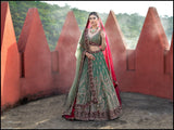 Emerald Mirage  Lehenga set