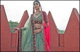 Emerald Mirage  Lehenga set