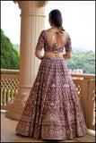 Maroon Majesty  Lehenga set