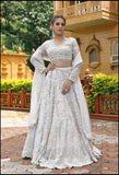 White Lotus  Lehenga set