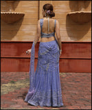 Peacock Panache Saree