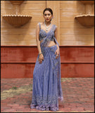 Peacock Panache Saree