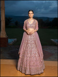 Opulent Orchid  Lehenga set