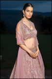 Opulent Orchid  Lehenga set