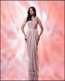 Cream Pink Gown