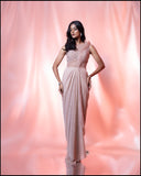 Cream Pink Gown