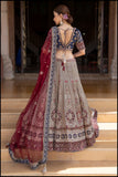 Dahlia Dream Navy & Red  Lehenga set