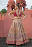 Scarlet Sunrise  Lehenga set