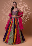 Riwaayat Mirror Embroidered Lehenga