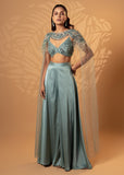 Dusty Mint Dream Cape Set