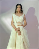 Pearl White Lehenga