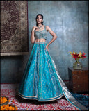 Three Colours Panel Lehenga