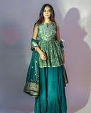 Olive Green Palazzo Set