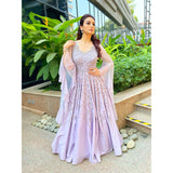 Akriti Kakar - Lilac Flared Princess Gown