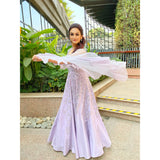 Akriti Kakar - Lilac Flared Princess Gown