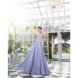 Lilac Embellished Gown