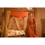 Jasmin Bhasin - Classic Red Bridal Lehenga Set